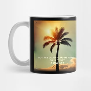 Dad Jokes in Hawaii Mug